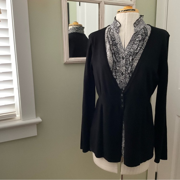 EAST 5TH, BLACK WOMEN SWEATER SHIRT, SIZE: L - Picture 13 of 13